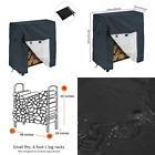 -345 Patio Firewood Log Rack Cover Dust Proof Waterproof 794089369973
