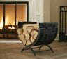 06669011 00587 Style Selections Steel Log Holder With Canvas Tote 093432005873