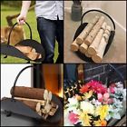 01119 Firewood Bucket Bin Fireplace Indoor Log Wood Holder 731234401119