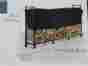 0466657 Lc-8hy Home Log Rack Cover Black Nwt 872076019923