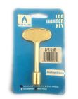 054773551610 Blue Flame Universal Brass Log Lighter Gas Key