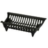 070102 Unbranded Heavy Duty Fireplace Grate Cast Iron Firewood Burning Rack