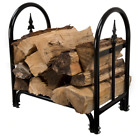 0748173299356 Pure Garden Metal Firewood Log Rack Holder Storage