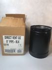 0907b Simpson Duravent Direct Vent Gs Black Pipe Straight