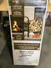 093432152157 Panacea Black Powder Coated Log Rack Steel