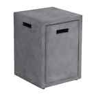 100416 Zuo Modern Giddy Wide Magnesium Propane Tank Cover 842896106158