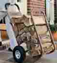 11786 Plow Hearth Log Cart 053648221573