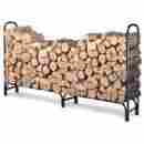 118452 Fire Wood Log Rack In Out Door Storage Place Stainless Steel Eaves Porch Deck 0791756118452