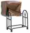 12196 Plow Hearth Outdoor Firewood Racks Small Wood Rack And Cover Set
