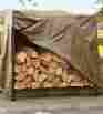 12197 Plow Hearth Medium Wood Rack Cover Set