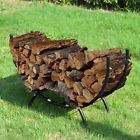 14127236 Tsv Firewood Log Rack Curved Holder Storage Organizer 691014127236