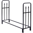 15882 Holder Heavy Duty Firewood Outdoor Steel Wood Storage 689753415882