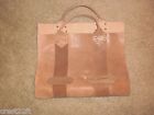 17x35 Unknown New Leather Firewood Tote Carrier