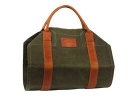 F8755g 1844 Helko Werk Germany Frontier Collection Canvas Log Carrier - Firewood Hol