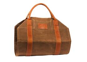 Hnalo8 1844 Helko Werk Germany Hnalp3 Frontier Collection Canvas Log Carrier - Firewood Holders And Bags For Firepl