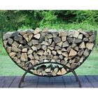 19343 Wood Storage Outdoor Firewood Rack Cover 5 Feet Heave Log Holder