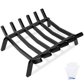 Omf22-187-17 1more Fireplace Grate 17in Heavy Duty Small Fire For Inside Firew