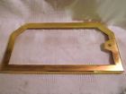 X12.5 23.75 Country Wood Stove Door Overlay Gold New