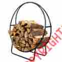 24-inch Qx-lh Sunnydaze Decor Steel Firewood Log Hoop Diameter 819804017400