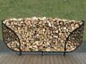 24418 Slanted Firewood Crib Black
