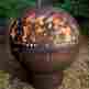 26-inch Good Directions Copper Wood Burning Fire Pit With Full Moon Party Spark 704940262398