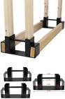 26667 Sunnydaze Decor Steel Firewood Log Rack Bracket Kit 603305704897