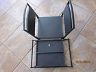 2x12x17 Unknown New Black Metal Firewood Log Holder Compact Folding Size Inch