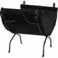 3016680 Uniflame Fireplace Wood Log Holder Bronze Finish Indoor Firewood Storage Rack Carrier 761193016680