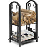 313033784749 Fireplace Log Rack Storage Tools Set Fireside Firewood