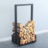 313094957915 Weven Industrial Heavy Duty Firewood Log Rack For