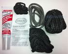 3421 Vermont Stove Gasket Repair Kit Fireplace Fiberglass Rope Cement Wire Mesh Door Glass 6655710933106