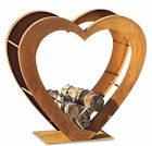 3456500 Whole House Worlds Firewood Holder Heirloom Heart Log 647336821437