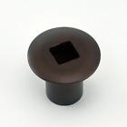 353326 Signature Hardware Solid Bronze Gas Fireplace Log Lighter Escutcheon With