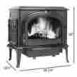 361056 Jotul Short Leg Kit Majolica Enamel Green New