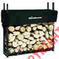 36wrc The Woodhaven 3 Foot Firewood Log Rack With Cover 400007291546