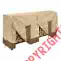 48294 Wood Pile Cover For Firewood Log Rack 8 Feet Backyard Waterproof Fabric 0748399748294