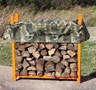 48wrc-camo-orange Woodhaven Firewood Orange Rack Mossy Oak Cover