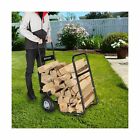 496499461437 Rovsun Firewood Log Cart Carriers Holders Wood Rack
