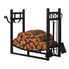 5069 Patio Watcher Firewood Rack Indoor Storage Log Tools 747925265069