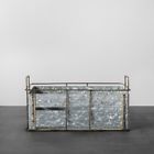 52590952 Hearth Hand With Magnolia New Galvanized Metal Storage 493240410010