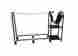 53153 Style Selections Durable Indoor Outdoor Weatherproof Black Tubular Steel Third Cord Firewood Rack