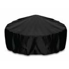 54-inch California Outdoor Concepts Round Fire Pit Cover Black Woven Nylon