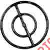 5543 Alpine Flame 12 Inch Round Double Natural Gas Fire Pit Ring Burner