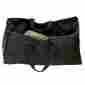 5dalc5000 Woodeze Black Canvas Tote Log Carrier 095192145356