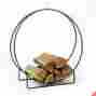 61052 Woodfield 36 Black Log Hoop 1 2 Steel Bar