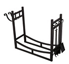 61143423750600 Patio Watcher Firewood Rack 611434237506