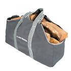 614134435012 Luisvanita Premium Large Capacity Canvas Firewood Carrier Log