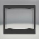 629169045792 Napoleon Fireplaces Black Zen Front For Ascent Direct