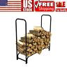 636269107978 Unbranded Heavy Duty Firewood Log Rack Fireplace Wood