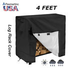 636431873021 Unbranded Feet Outdoor Firewood Log Rack Pile Cover